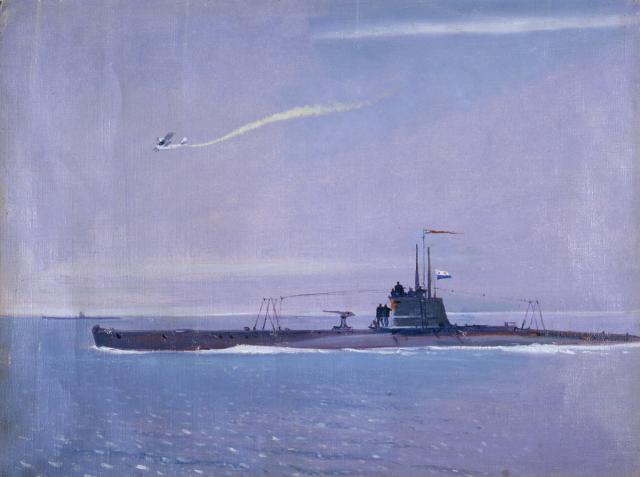 Нисский Г.Г. Подводная лодка. 1940-е